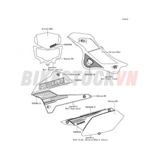 CHASSIS DECALS(L.GREEN)