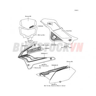 CHASSIS DECALS(WHITE)