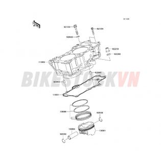 ENGINE CYLINDER/PISTON(S)