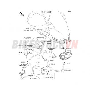 ENGINE FUEL EVAPORATIVE SYSTEM