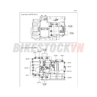 ENGINE CRANKCASE BOLT PATTERN