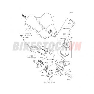 ENGINE FUEL EVAPORATIVE SYSTEM