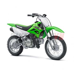 KLX110DHF LIME GREEN (777)