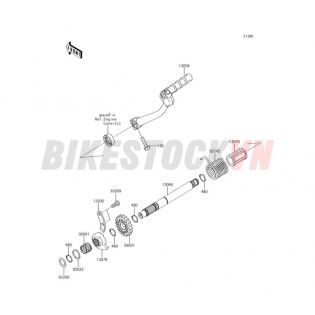 ENGINE KICKSTARTER MECHANISM