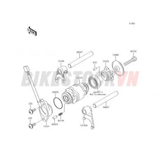 ENGINE GEAR CHANGE DRUM/SHIFT FORK(S)