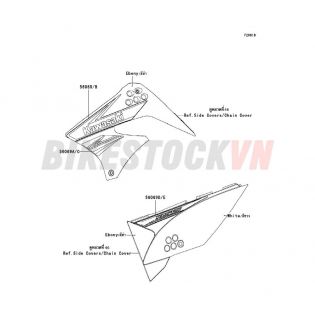 CHASSIS DECALS(WHITE)