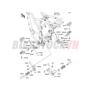 CHASSIS FOOTRESTS