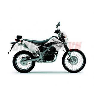 KLX125CDF BRIGHT WHITE COLORED PLASTIC(266)