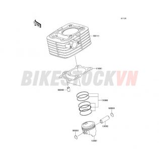 ENGINE CYLINDER/PISTON(S)