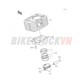 ENGINE CYLINDER/PISTON(S)