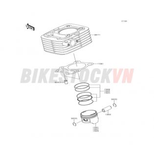 ENGINE CYLINDER/PISTON(S)