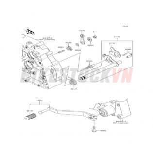 ENGINE GEAR CHANGE MECHANISM