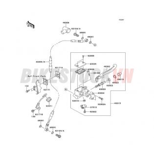 CHASSIS FRONT MASTER CYLINDER