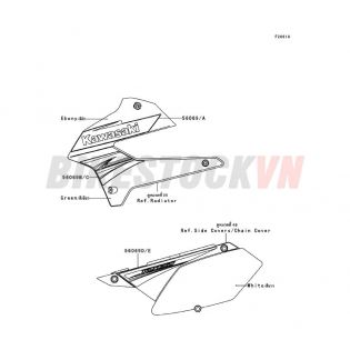 CHASSIS DECALS(GREEN)