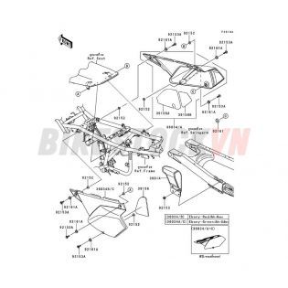 CHASSIS SIDE COVERS/CHAIN COVER