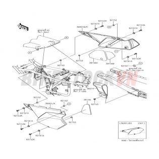 CHASSIS SIDE COVERS CHAIN COVER