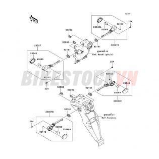 CHASSIS TURN SIGNALS