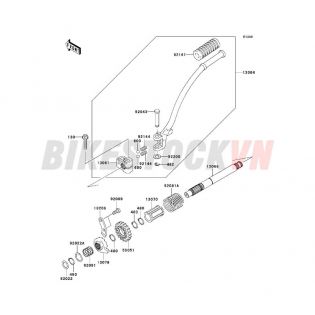 ENGINE KICKSTARTER MECHANISM