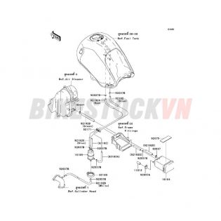 ENGINE FUEL EVAPORATIVE SYSTEM