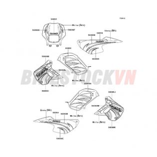 CHASSIS DECALS(WHITE)