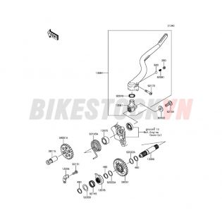 ENGINE KICKSTARTER MECHANISM