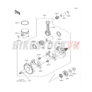 ENGINE CRANKSHAFT/PISTON(S)