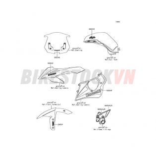 CHASSIS DECALS