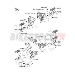 CHASSIS FOOTRESTS