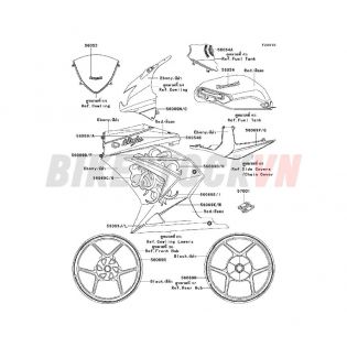 CHASSIS DECALS(EBONY)