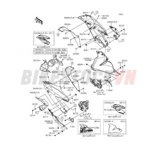 CHASSIS COWLING LOWERS