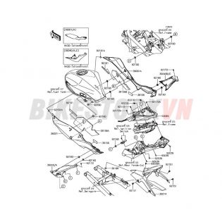 CHASSIS SIDE COVERS CHAIN COVER