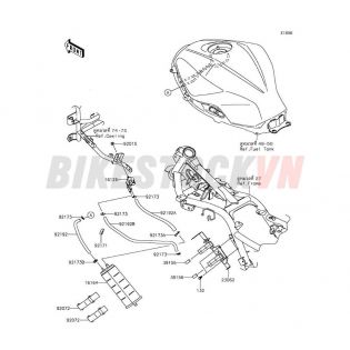 ENGINE FUEL EVAPORATIVE SYSTEM