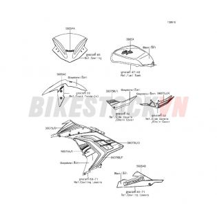 CHASSIS DECALS(GRAYSTONE)