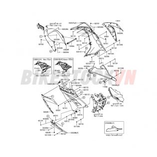 CHASSIS COWLING LOWERS