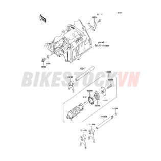 ENGINE GEAR CHANGE DRUM/SHIFT FORK(S)