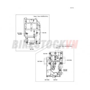 ENGINE CRANKCASE BOLT PATTERN