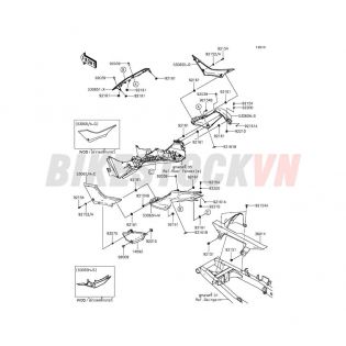 CHASSIS SIDE COVERS CHAIN COVER