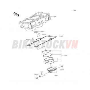 ENGINE CYLINDER/PISTON(S)