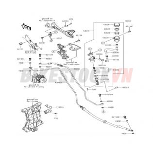 CHASSIS REAR MASTER CYLINDER