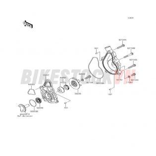 ENGINE WATER PUMP