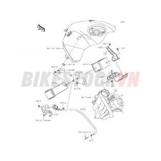 ENGINE FUEL EVAPORATIVE SYSTEM