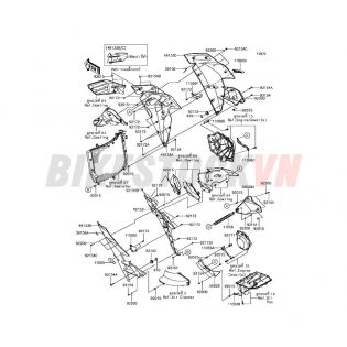 CHASSIS F-COWLING LOWERS