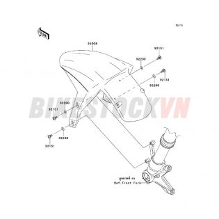 CHASSIS FRONT FENDER(S)