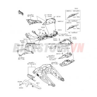 CHASSIS SIDE COVERS CHAIN COVER