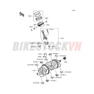 ENGINE CRANKSHAFT/PISTON(S)