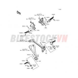 CHASSIS FOOTRESTS