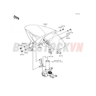 CHASSIS FRONT FENDER(S)