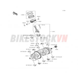 ENGINE CRANKSHAFT/PISTON(S)