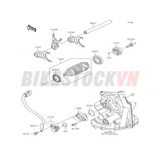 ENGINE GEAR CHANGE DRUM/SHIFT FORK(S)