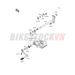 ENGINE GEAR CHANGE MECHANISM